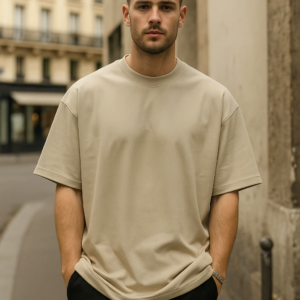 Mens Oversized Downshoulder T-Shirt